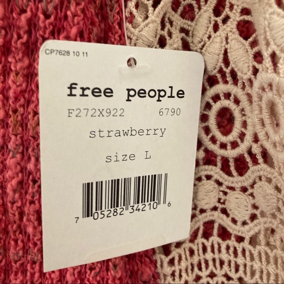 Free People Sweater, new with tags, Large - Picture 4 of 6